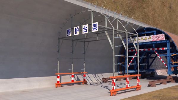花垣县隧道施工动画制作公司 - 隧道施工工艺和施工方法 - 隧道施工汇报动画视频 - bim 工程施工动画